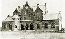 Umeå järnvägstation 1899